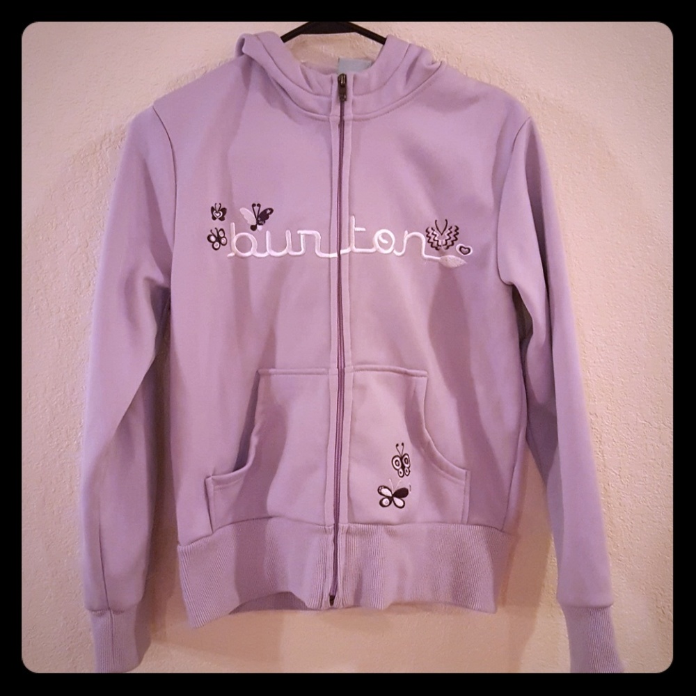 Lavender Burton sweatshirt